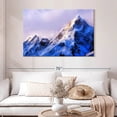 thumbnail image 2 of Elephant Stock Mt Everest Summit Wall Art - Horizontal Canvas Wall Art - Living Room Wall Decor - Nature Canvas - Blue And Purple Decor - 48" x 32", 2 of 8