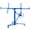 Blue + Iron, variant on Red 11' Drywall Lift Panel Hoist Jack Lifter, Heavy‑Duty Iron Drywall Panel Lifter with Built‑in Winch & Brake, 150 LBS Capacity for Home & Commercial Construction