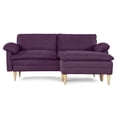 thumbnail image 2 of Sofá Cama Makora Remmy Morado Velvet Memory Foam con Respaldo Reclinable, 2 of 8