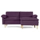 thumbnail image 2 of Sofá Cama Makora Remmy Morado Velvet Memory Foam con Respaldo Reclinable, 2 of 8