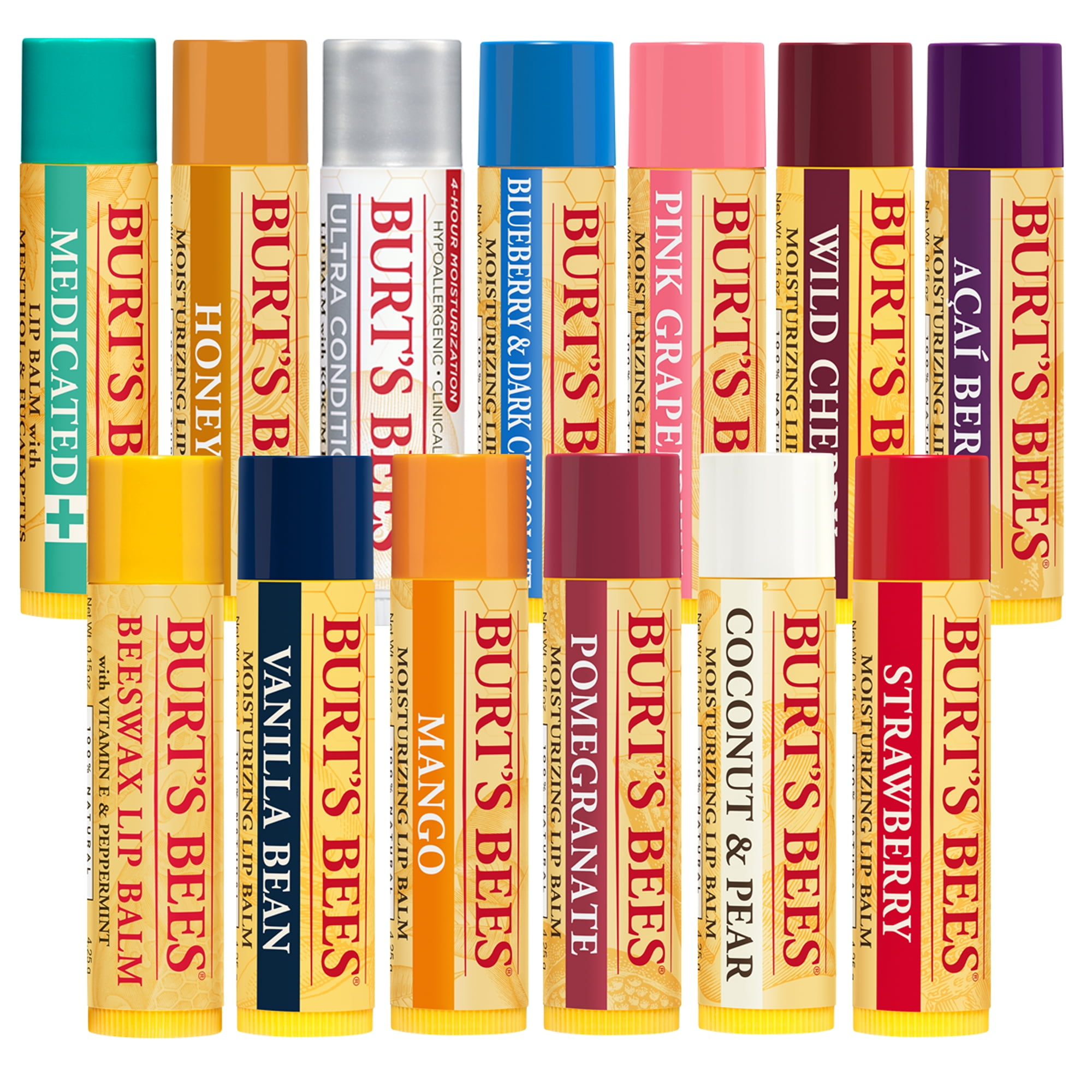 Buy Burt's Bees 100 Natural Moisturizing Lip Balm, Ultra Conditioning