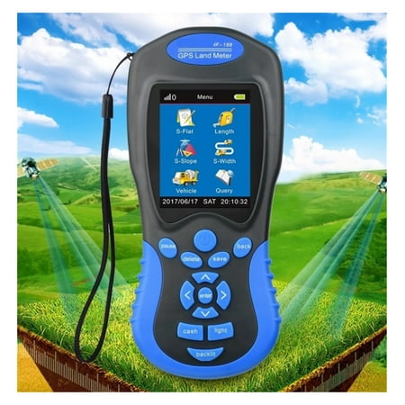 NF-188 GPS Land Meter Handheld Digital LCD Farmland Area Length Measuring Device Outdoor Greenland Surveying Measurement Tool