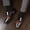 Brown#152, variant on RuiJiao Men's Formal Leather Shoes Breathable Mesh Business Oxfords with Buckle Detail Comfortable Low Heel Dress Shoes
