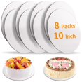 thumbnail image 1 of Tablas para tartas WINKIO de cartón blanco redondas de 10 pulgadas, 8 unidades, 1 of 7