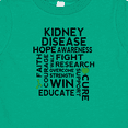 thumbnail image 4 of Inktastic Kidney Disease Awareness Walk Boys or Girls Baby T-Shirt, 4 of 5