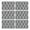 Gray Geometric Quatrefoil, variant on Multicolor Chevron Pattern Summer Placemats Table Placemats Set Of 4-Linen Kitchen Washable Placemats Table Mats 11.8"x17.7" Non-Slip Heat Resistant