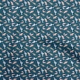 thumbnail image 1 of oneOone Viscose Jersey Teal Blue Fabric Colorful Dinosaur Cartoon Fabric For Sewing Printed Craft Fabric By The Yard 60 Inch Wide, 1 of 5
