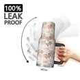 thumbnail image 3 of 40oz Pioneer Flower Floral Print Pattern Insulated Tumbler with Handle, BPA-Free Leak Proof Lid and Straws, Double Wall Vacuum, Hot 12h/Cold 34h, 3 of 6