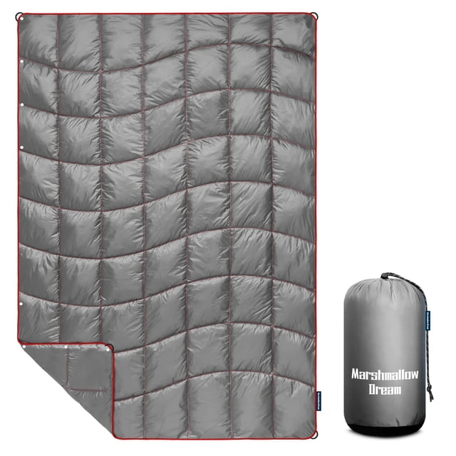 Manta de camping Marshmallow Dream, 99 x 140 cm, ligera