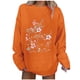 thumbnail image 1 of Blusa de manga larga con cuello redondo y estampado informal para mujer a la moda Pompotops gfhjh2654, 1 of 3