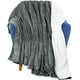 thumbnail image 1 of Colcha Sherpa Blanket Utopia Bedding, tamaño 127 x 152 cm, gris, 1 of 7
