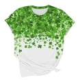 thumbnail image 6 of UAMVSH Plus Size Shirts for Women St Patricks Day Print Short Sleeve Graphic Tops Trendy Casual Crewneck Tunic T-Shirt S-5XL, 6 of 6