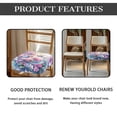 thumbnail image 5 of SEANATIVE Hummingbirds Chair Seat Covers Set of 4 Floral Chair Covers for Dining Chairs Stain Resistant Dinning Chair Upholstered Cover Protector Home Dining Room Kitchen Accessory Decor, 5 of 7