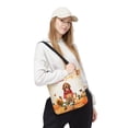 thumbnail image 2 of Happy Thanksgiving Bloodhound with Turkey Pumpkins Autumn Vibes All Over Print 3D Canvas Tote Bag Dog Lover Reusable Handbag - 12018, 2 of 5