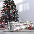 thumbnail image 2 of Hearth & Harbor Holiday Christmas Wrapping Paper Storage Bag Fits Up to 22 Rolls of 40", Silver, 2 of 6