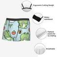 thumbnail image 6 of Disketp Cute Floral Frog Men'S Boxer Briefs,Soft And Breathable Cotton Underwear With Comfortflex Waistband, 6 of 8