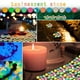 thumbnail image 4 of ¡Oferta! Piedras brillantes Huayishang para acuarios luminosos. Piedras decorativas para jardín. Brillo oscuro. 200 unidades. Decoración del hogar. ¡Liquidación de piedras brillantes!, 4 of 8