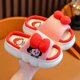 thumbnail image 5 of Zapatillas de lino para niños de primavera y otoño con diseño de animé Kawaii de Disney y Blancanieves, zapatos de suela suave para el hogar, sandalias y pantuflas, 5 of 5