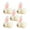 White, variant on Mini Plush Easter Bunny, 5Pcs Small Stuffed Rabbit Toys, Adorable Bunny Figurine for Easter Party Decor & Present