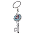 thumbnail image 4 of 2 llaveros con medallas de San Benito, colgante con forma de llave, llavero con cruz protectora, adorno religioso católico para mochila y bolso., 4 of 6