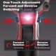 thumbnail image 2 of Meterk Llave eléctrica, torsión máxima 350n.m 2800rpm 2pcs 4.0ah con 2pcs y ajuste de la velocidad del coche de rotación y batería y llave de velocidad máxima 2pcs torsión del conductor, 2 of 8
