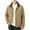 Brown, variant on CharmCyan Men's Classic Workwear Jacket with Durable Fabric and Comfortable Fit for Outdoor and Everyday Casual Use Black L