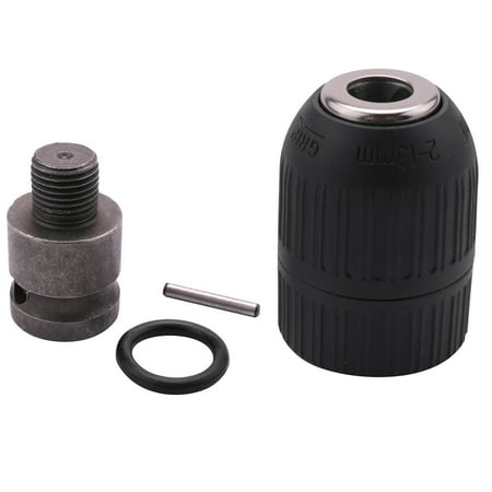 

2-13mm 1/2-20UNF with 1/2 Chuck Adaptor - Keyless Electric Drill Chuck for Impact Wrench Conversion Set Holder