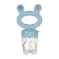 thumbnail image 1 of Haakaa Fresh Food Feeder & Cover Set - Sky Blue - Age 6+ Months, 1 of 5