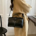 thumbnail image 4 of Bolsos cruzados para mujer: bolso de viaje con múltiples bolsillos y bandolera negro:;:;, 4 of 5