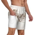 thumbnail image 3 of Picia Western Desert Cowboys pattern Mens Swim Trunks with Compression Liner Stretch Beach Shorts Quick Dry with Zipper Pockets No-Chafing Board Shorts-Medium, 3 of 9