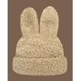 thumbnail image 4 of CoCoMangos Cute Plush Bunny Ear Beanie Hats Warm Soft Fuzzy 3D Rabbit Ears Knit Hat for Women Fluffy Autumn Winter Skull Cap, 4 of 7