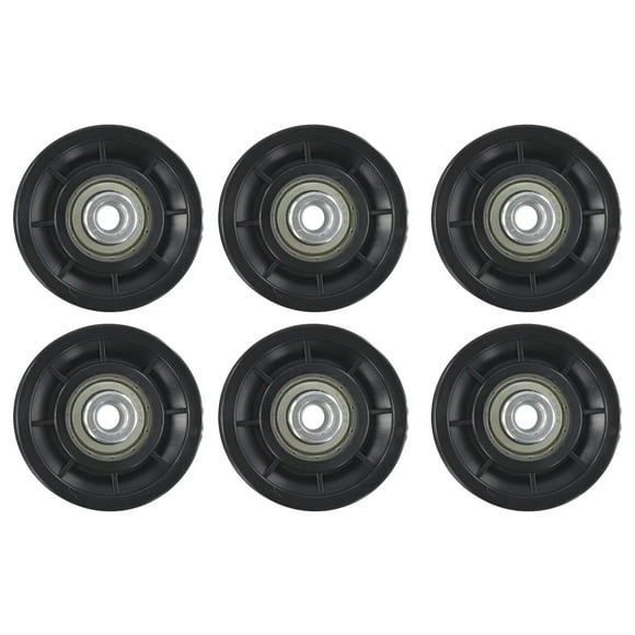 6pcs Nylon Bearing Pulley Wheel Replace for Gym Equipment Cable Merchine Wheel