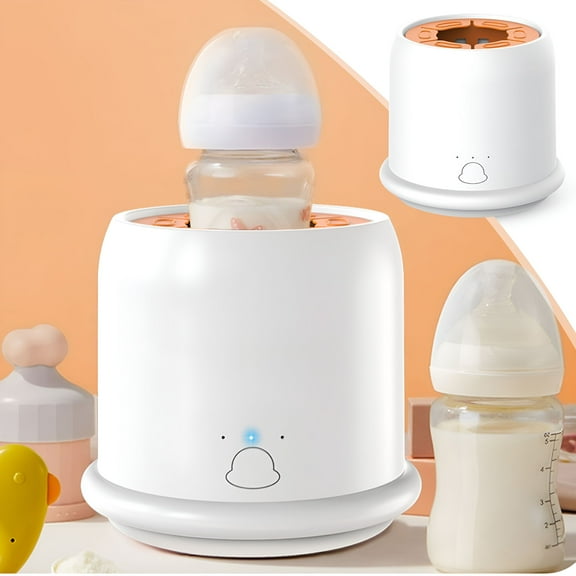 ACDANC Automatic Baby Milk Maker, Intelligent Bottle Shaker, 3 Speed Settings, USB Rechargeable, Quiet Operation, for Glass/Plastic Bottles, BPA-Free
