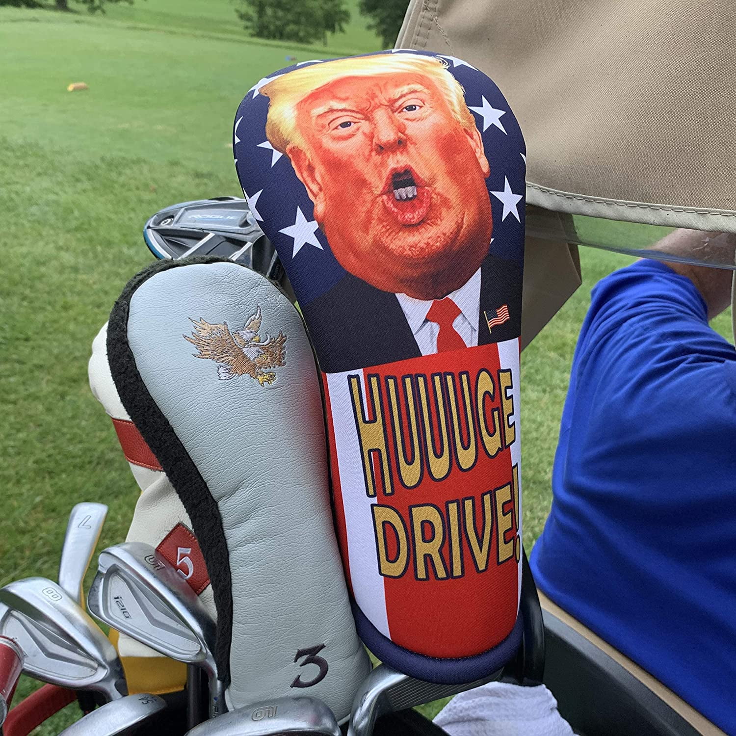 Trump Driver Golf Club Headcover USA Made BeeJos