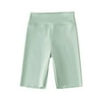 thumbnail image 5 of 4 Pcak 2-12T Toddler Girls 5" Volleyball Shorts Stretch Youth Athletic Gymnastics Shorts Kid Yoga Dance Shorts, 5 of 8