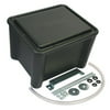 Sealed Battery Box Poly Black Replacement Auto Part, Easy to Install