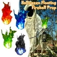 thumbnail image 2 of Clerance! Ice Blue Halloween Floating Fireball Party Props, 2 of 5