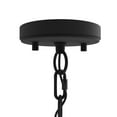 thumbnail image 5 of ACROMA  12-light 41In Farmhouse Black Geometric Wheel Chandelier - N/A Muted Brass & Matte Black Satin, Matte Adjustable, Over 60 Inches Gold, Brass,, 5 of 5