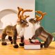 thumbnail image 4 of Adornos navideños, regalos navideños, adornos navideños, renos de Navidad, peluches de reno, muñecos de reno, 4 of 7