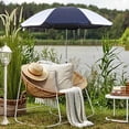 thumbnail image 6 of Chair Umbrella with Clamp,46 inches UPF 50+ Clip on Parasol for Patio,Beach Chairs,Strollers,Wheelchairs,Golf Carts, 6 of 7