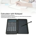 thumbnail image 4 of 6in Pocket Calculator with Notepad, 10 Digits Scientific Calculator, Fordable Office Calculator, Silent Design, Blue Matte LCD Screen, Lightweight and Portable, 4 of 8