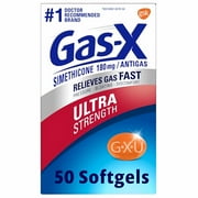 Gas-X Ultra Strength Softgels (Pack of 5)