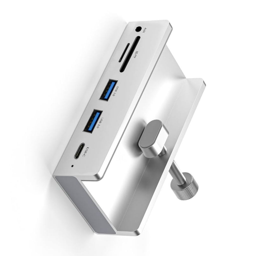USB3.0 Type C Adapter Aluminum External Multiport Splitter Adapter High Speed Expansion 5Gbps Data Transmission For Desktop