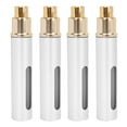 thumbnail image 3 of Refillable Perfume Glass Bottle, Outdoor Empty Spray Bottle Container with   Design for Excellent Feminine Attraction and Charm Shaping 10ml 4pcs, 3 of 8