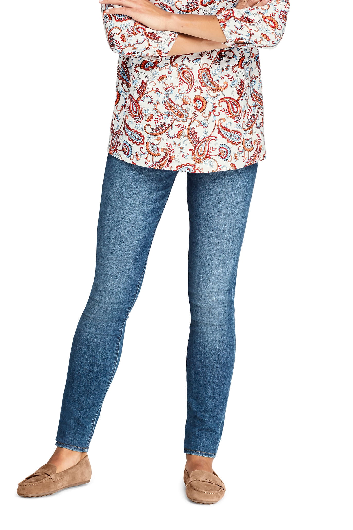 lands end stretch jeans