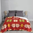thumbnail image 6 of XMXT Flannel Throw Blanket for Couch, Warm Christmas Gloves Bed Sofa Decor Blankets for Home Bedroom, 40 x 30 inches, 6 of 9