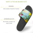 thumbnail image 3 of GZHJMY Stylish Slides for Women Men, Spring Flower Bird Soft Flexible Slip-on Sandals Slippers, 3 of 7