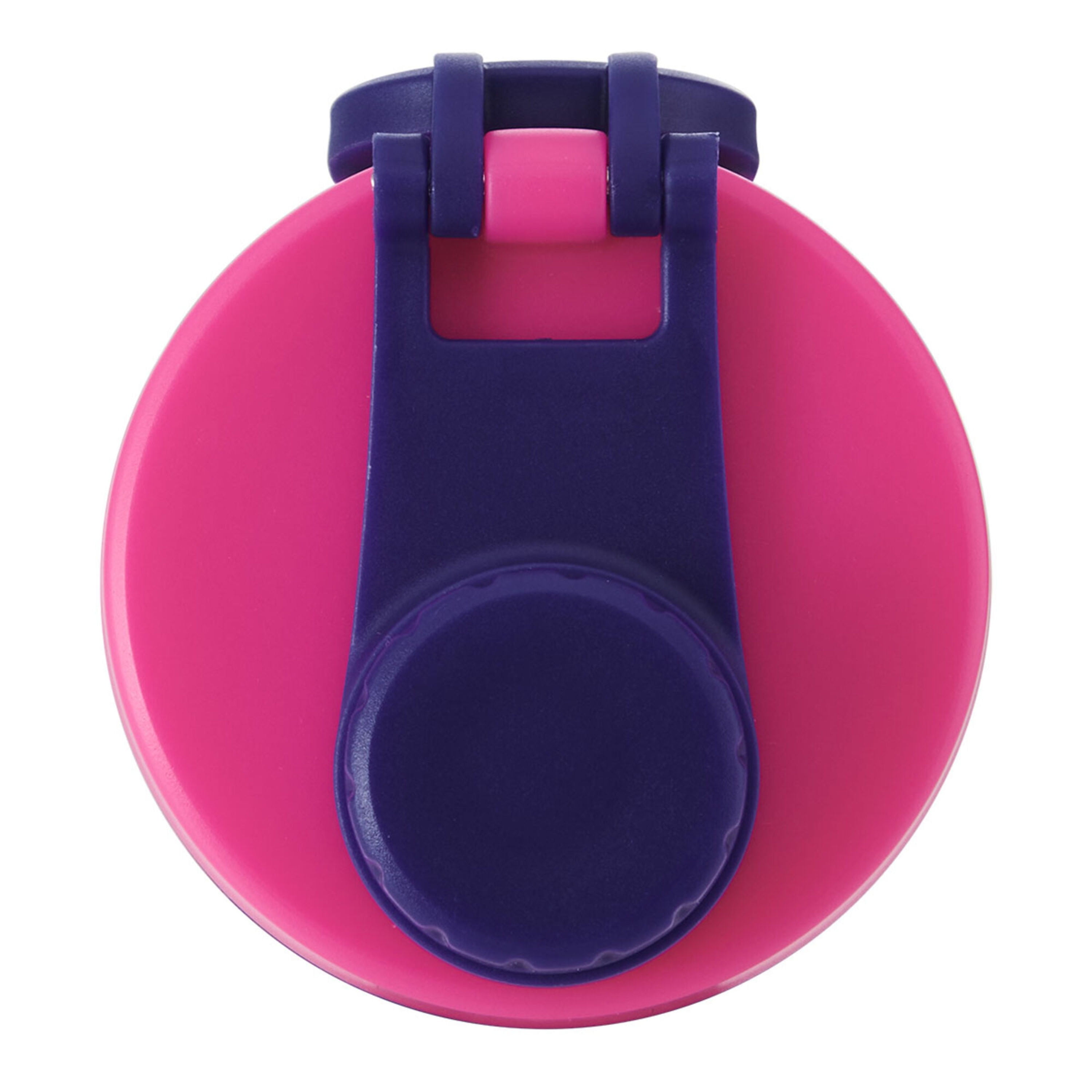 (3 pack) BUILT Cascade 16 oz Stainless Steel Kids Water Bottle with Leakproof Flip-Top Chug Lid, Pink