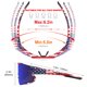 thumbnail image 4 of Gafas de Sol Deportivas Polarizadas SPOTZRLXT UV400 para Hombre y Mujer, 4 of 7
