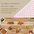 thumbnail image 5 of Uxcell 500pcs Square Checkered Wax Paper Sheets 11" x 15" Oil-absorbing Dry Food Wrapping Paper for Sandwich Baking Paper Liners Picnic Basket Bread Hamburger Wrap Kitchen, Pink, 5 of 7